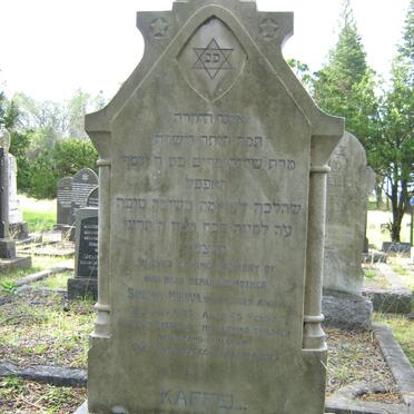 KAFFEL Sheina Miriam -1936 