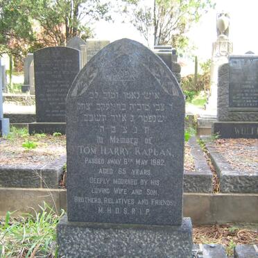 KAPLAN Tom Harry -1962 