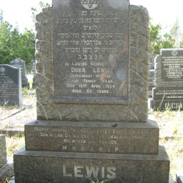 LEWIS Dora -1954     
