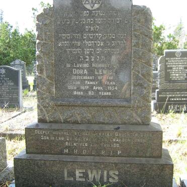 LEWIS Dora -1954     