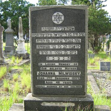 MILWIDSKY Johanna -1927 
