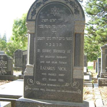 NICK Lazarus -1956 