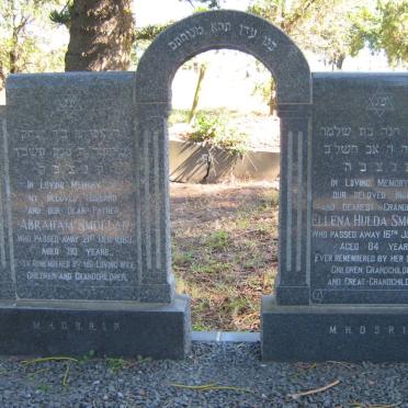 SMOLLAN Abraham -1963 &amp; Ellena Hulda -1972