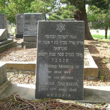 SHERMAN Sarah -1949 