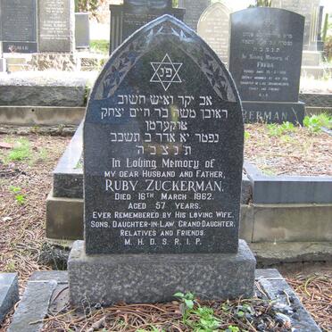 ZUCKERMAN Ruby -1962 