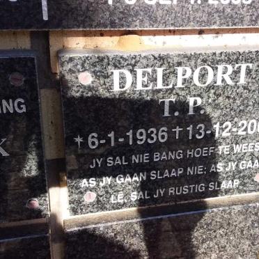 DELPORT T.P. 1936-2005