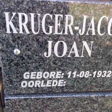 JACOBS Joan, KRUGER 1932-