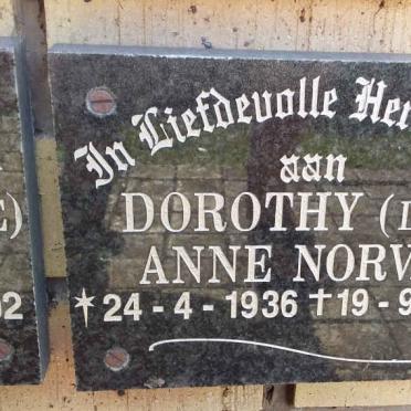 NORVAL Dorothy Anne 1936-2010