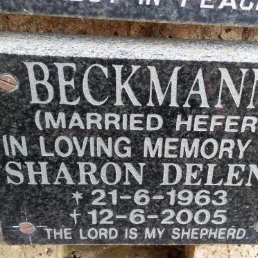 BECKMANN Sharon Delene, HEFER 1963-2005