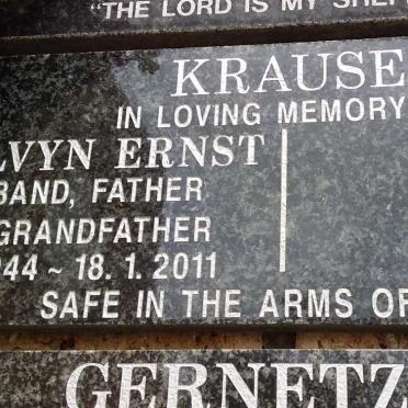 KRAUSE Melvin Ernst 1944-2011