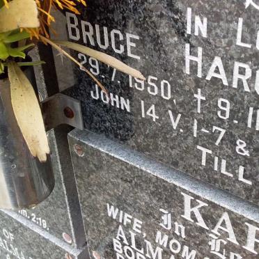 SANSOM Bruce Harold 1950-2001