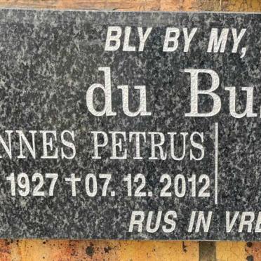 BUSON Johannes Petrus, du 1927-2012