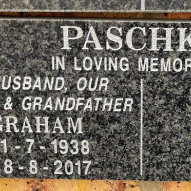 PASCHKE Graham 1938-2017