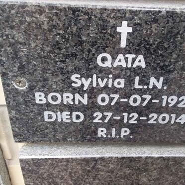 QATA Sylvia L.N. 1929-2014