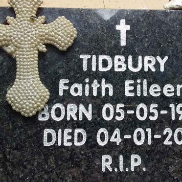 TIDBURY Faith Eileen 1953-2016
