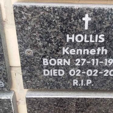 HOLLIS Kenneth 1930-2015