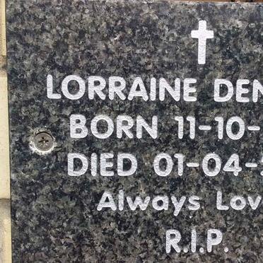 DENISON Lorraine 1937-2017