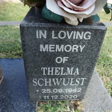 SCHWALST Thelma 1942-2020