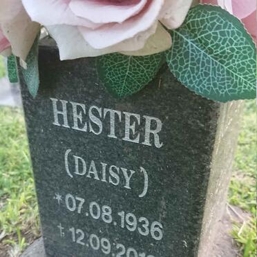 JOHNSTON Hester 1936-2019