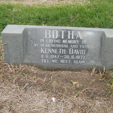BOTHA Kenneth David 1947-1977
