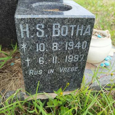 BOTHA H.S. 1940-1997