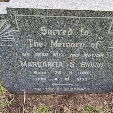 BIOCID Margarita S. 1912-1957