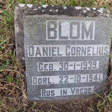 BLOM Daniel Cornelius 1939-1941