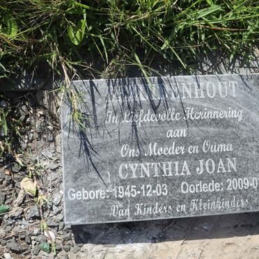 BEZUIDENHOUT Cynthia Joan 1945-2009
