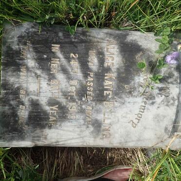 BILLING Alice Kate -1918