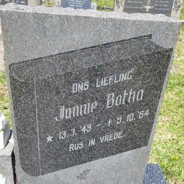 BOTHA Jannie 1943-1964