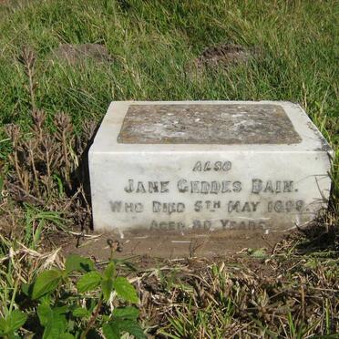BAIN Jane Geddes -1899