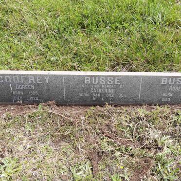 BUSSE Robert 1908-1924 :: GODFREY Doreen 1925-1926 :: BUSSE Catherine 1948-1951