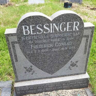BESSINGER Frederick Conrad 1928-1979