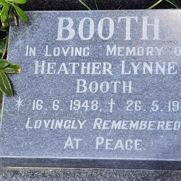 BOOTH Heather Lynne 1948-1992