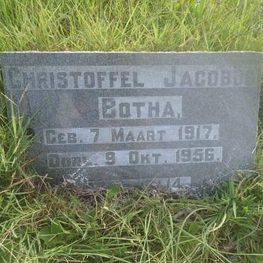 BOTHA Christoffel Jacobus 1917-1956