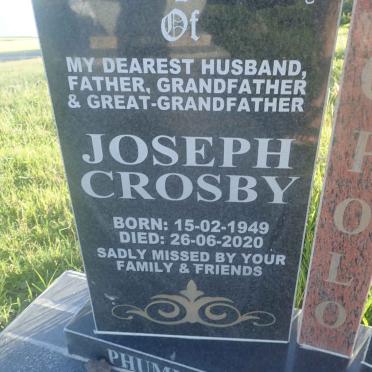CROSBY Joseph 1949-2020