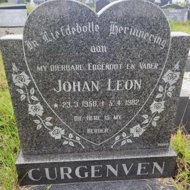 CURGENVEN Johan Leon 1958-1982