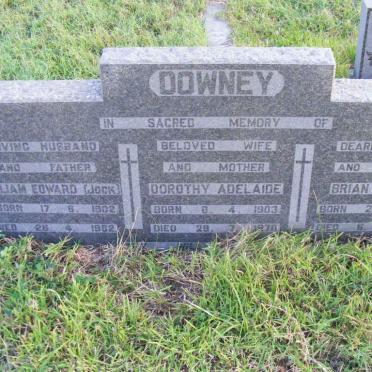DOWNEY William Edward 1902-1982 &amp; Dorothy Adelaide 1903-1970