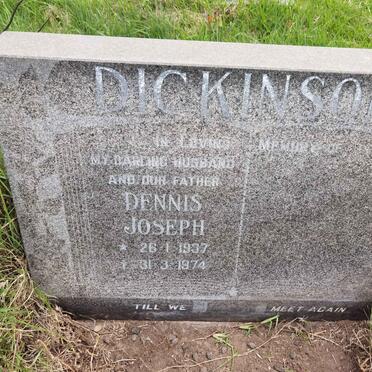 DICKINSON Dennis Joseph 1937-1974