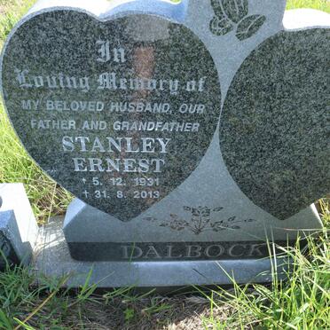 DALBOCK Stanley Ernest 1931-2013