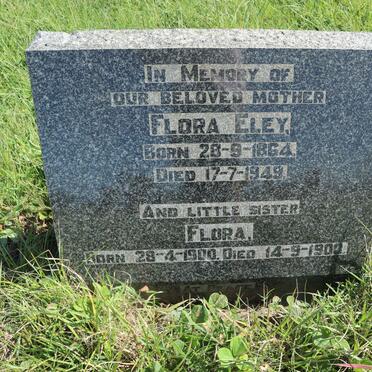 ELEY Flora 1864-1949 :: ELEY Flora 1900-1900