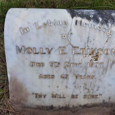 ERIKSON Molly E. -1937