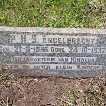 ENGELBRECHT P.H.S. 1856-1937
