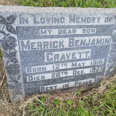 GRAVETT Merrick Benjamin 1916-1957