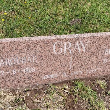 GRAY Farquhar -1969 &amp; Bertha -1965