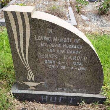 HOFT Dennis Harold 1934-1969