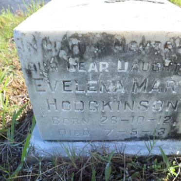 HODGKINSON Evelena Mary 1912-1913