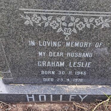 HOLLEY Graham Leslie 1946-1978 