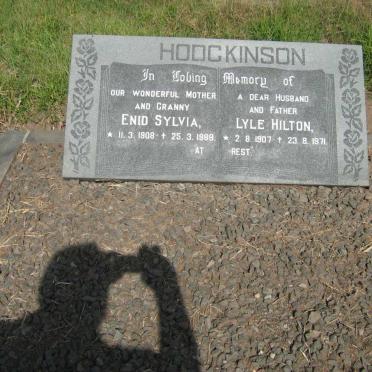 HODGKINSON Lyle Hilton 1907-1971 &amp; Enid Sylvia 1908-1989