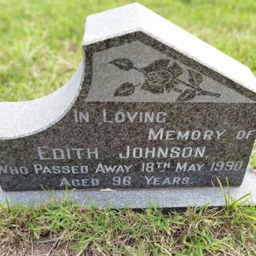 JOHNSON Edith -1990